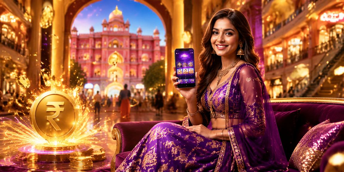 Indian casino app showing rupee betting interface at Jaipur